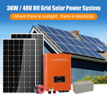 5kw 10kw Residential Solar Power System Solar Storage System For House