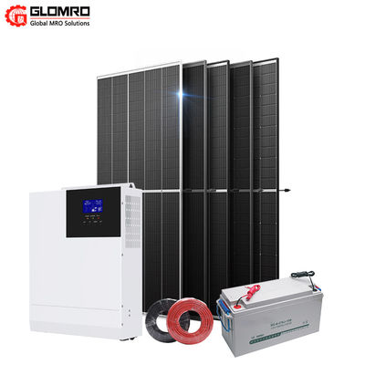 Hybrid Home 5KW Solar Power PV System With Lithium Battery